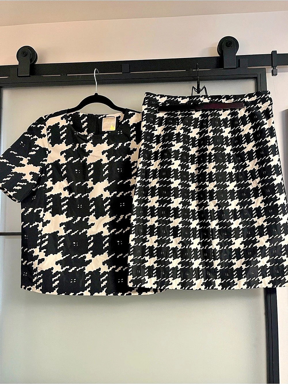 Weekend Max Mara Abstract Print Skirt Set Size 42 / 10 Like New